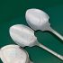 4x Matching Jam & Cream Spoons 1885 Design Ornate Silver Plated (#61512) 4