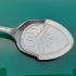 4x Matching Jam & Cream Spoons 1885 Design Ornate Silver Plated (#61512) 7