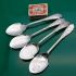 4x Matching Jam & Cream Spoons 1885 Design Ornate Silver Plated (#61512) 8