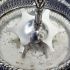 Ornate 6 Bottle Cruet Set Frame Silver Plated Antique (#61571) 2