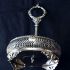 Ornate 6 Bottle Cruet Set Frame Silver Plated Antique (#61571) 3