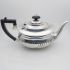 Queen Anne Flute 4 Piece Silver  Plated Tea Service Set Vintage (#61600) 5