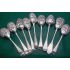 Bulk Lot Of 16x Berry Bowl Serving Spoons Silver Plated / Ns Antique (#61623) 7