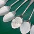 8x Jam & Cream Spoons Same Pattern Ornate Antique Silver Plated (#61625) 4