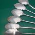 9x Jam Spoons Same Pattern Ornate Antique Silver Plated (#61626) 6