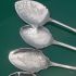 5x Gadroon Pattern Jam Spoons Silver Plated Antique (#61634) 4
