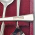 Vintage Cased Silver Plated Coffee Spoons & Sugar Shovel Falstaff (#61645) 6