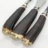 Stag Horn Antler Handled Carving Set - Cased - Sheffield Vintage (#61675) 3
