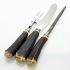 Stag Horn Antler Handled Carving Set - Cased - Sheffield Vintage (#61675) 4