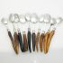 10x Stag Horn Antler Handle Jam Spoons Silver Plated Antique #3 (#61734) 5