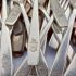 217x Elkington Durham Silver Plated Side / Dessert Forks 1960's Vintage (#61742) 3