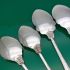 6x Gorgeous Antique Matching Pattern Jam Spoons Silver Plated 1899 Design (#61751) 6