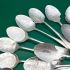 Bulk Lot 17x Old English Pattern Jam & Cream Spoons - Silver Plated/ns- Antique (#61756) 3