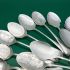 Bulk Lot 17x Old English Pattern Jam & Cream Spoons - Silver Plated/ns- Antique (#61756) 4