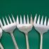 Bulk Lot Of 27 Bead Pattern Jam Spoons & Serving Forks Silver Plated Antique (#61758) 6