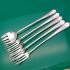 5x Matching Pickle Forks & Sporks Silver Plated Sheffield Etc 1923 (#61765) 2