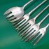 5x Matching Pickle Forks & Sporks Silver Plated Sheffield Etc 1923 (#61765) 3