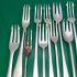 Bulk Lot Of 26 Old English Pattern Pickle Forks & Sporks - Silver Plated / Ns (#61766) 6