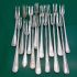 Bulk Lot Of 38 Reed & Ribbon Pattern Pickle Meat Sardine Forks Silver Plated (#61767) 3