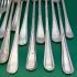 Bulk Lot Of 38 Reed & Ribbon Pattern Pickle Meat Sardine Forks Silver Plated (#61767) 5