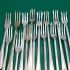 Bulk Lot Of 38 Reed & Ribbon Pattern Pickle Meat Sardine Forks Silver Plated (#61767) 6