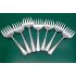 Bulk Lot Of 38 Reed & Ribbon Pattern Pickle Meat Sardine Forks Silver Plated (#61767) 7