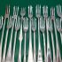 Bulk Lot Of 37 Zigzag Pattern Pickle Meat Sardine Forks Silver Plated (#61768) 10