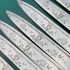 Mother Of Pearl Handled 22 Piece Silver Plated Fruit Dessert Cutlery Set Antique (#61775) 6