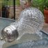 Beautiful Pear Shape Hobnail Cut Glass Silver Plated Sugar Castor Victorian (#61780) 2