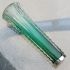 Sterling Silver Rimmed Green Tinted Glass Stem Vase 1901 Antique (#61782) 6