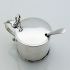 Georgian Sterling Silver Drum Mustard Pot Newcastle Langlands Robertson (#61786) 9