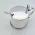Georgian Sterling Silver Drum Mustard Pot Newcastle Langlands Robertson (#61786) 10