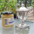Christofle - Grand Hotel Waldhaus Vulpera Large Mustard Pot Silver Plated (#61797) 8