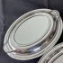 2x Silver Plated Entrée Serving Dishes One With Glass Liner Vintage (#61804) 6