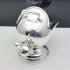Vintage Coal Scuttle Form Sugar Bowl - Larger Size - Silver Plated (#61832) 2