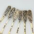 Set Of 6 Russian Silver Gilt Niello Teaspoons 1861 Antique Mikhail Dimitriyev (#61848) 5