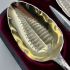 Beautiful Victorian Grape Scissors & Spoons Cased Set Silver Plated (#61855) 3