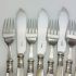 Cased Mother Of Pearl Handled Fish Cutlery Set Silver Plated Epns (#61856) 9