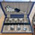 5x Cased Sets Of 7 Fruit Spoons & Servers Chrome Plated - Vintage (#61870) 6