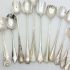 12x Pickle Spoons Sporks - Silver Plated - Vintage & Antique Epns (#61879) 3