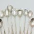 12x Pickle Spoons Sporks - Silver Plated - Vintage & Antique Epns (#61879) 5
