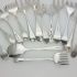 14x Ornate Meat Bread Sardine Serving Forks - Silver Plated - Antique Epns (#61880) 9