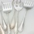 8x Pointed Handle Meat Pickle Sardine Serving Forks Silver Plated Epns / Ns (#61884) 3