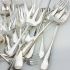 Bulk Quantity Job Lot 31x Meat Sardine Bread Forks Servers Silver Plated (#61888) 5