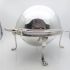 Gleaming Roll-top Breakfast Dish / Soup Tureen Silver Plated Sheffield (#61893) 2