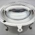 Gleaming Roll-top Breakfast Dish / Soup Tureen Silver Plated Sheffield (#61893) 7