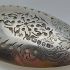 Beautiful Sterling Silver & Carved Wood Handle Serving Spoon 1885 (#61896) 3