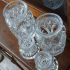 Fine Pair Of Antique Very Heavy Deep Cut Glass Pickle Jars (#61897) 4