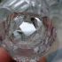 Superb Quality Hobnail Cut Glass & Stepped Ring Neck Decanter Antique (#61898) 6