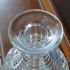 Superb Quality Hobnail Cut Glass & Stepped Ring Neck Decanter Antique (#61898) 10
